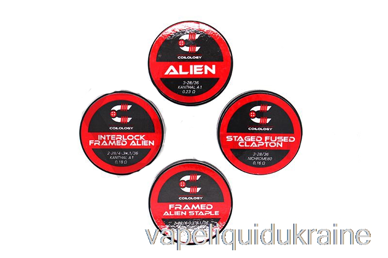 Vape Ukraine Coilology Performance Prebuilt Coils Alien TMN80 - 0.13ohm Ni80 27GA